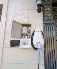 Установка зарядки для электромобиля - Электромонтажные услуги